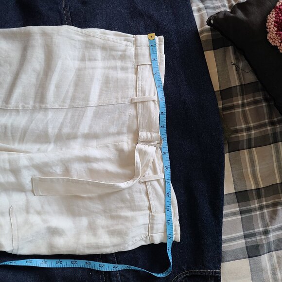 Vince linen wide leg cropped pants - Picture 6 of 6